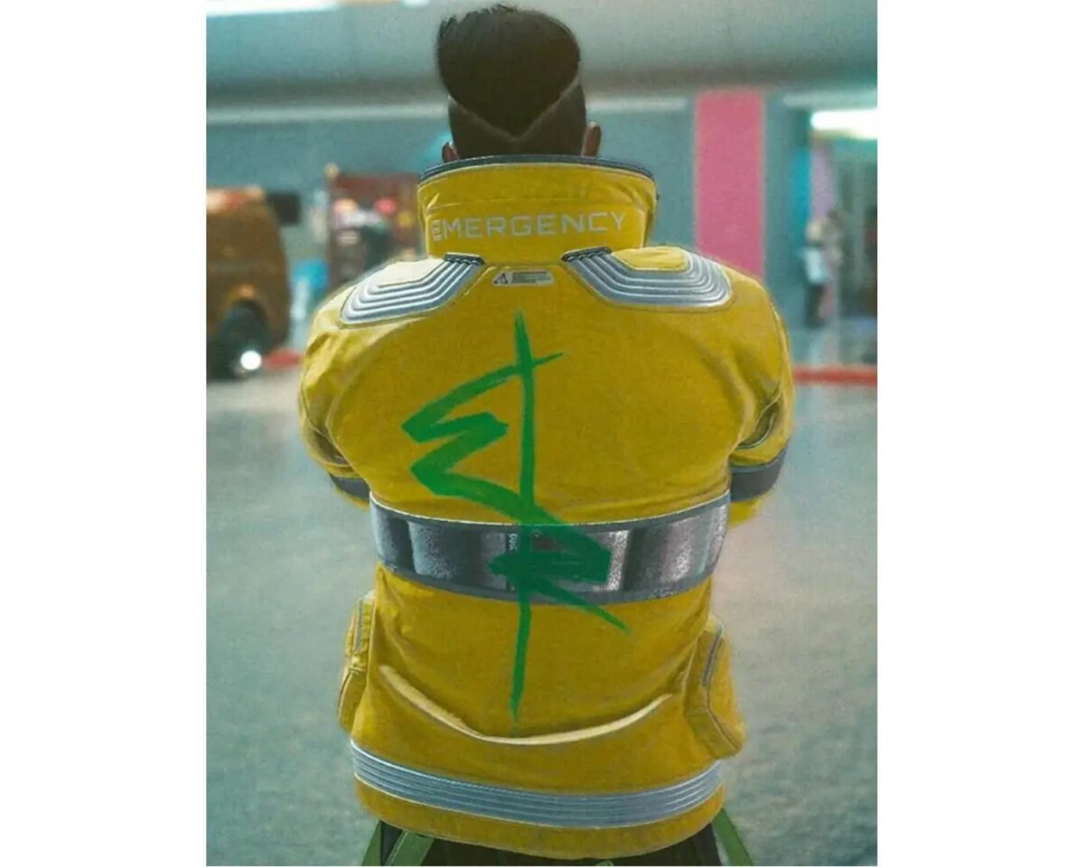 Cyberpunk 2077 edgerunners jacket - david martinez neon yellow jacket