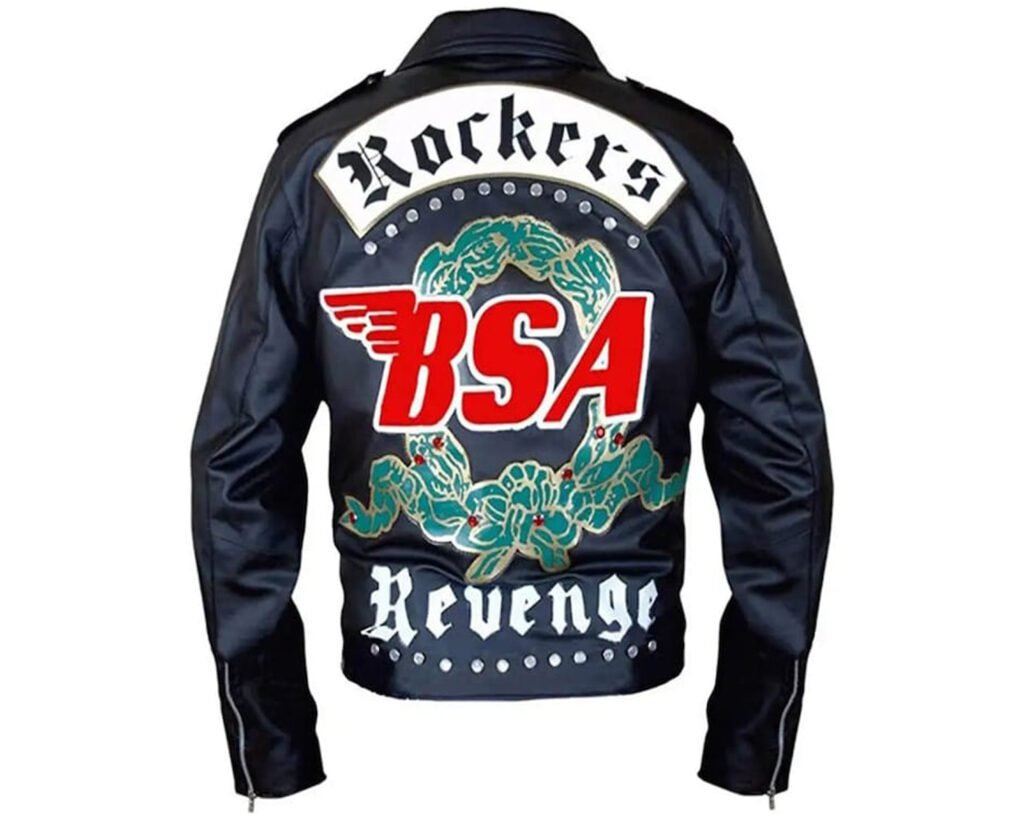 BSA George Michael Faith Rockers Revenge Leather Jacket