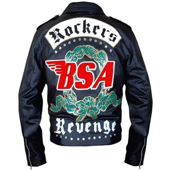 BSA George Michael Faith Rockers Revenge Leather Jacket