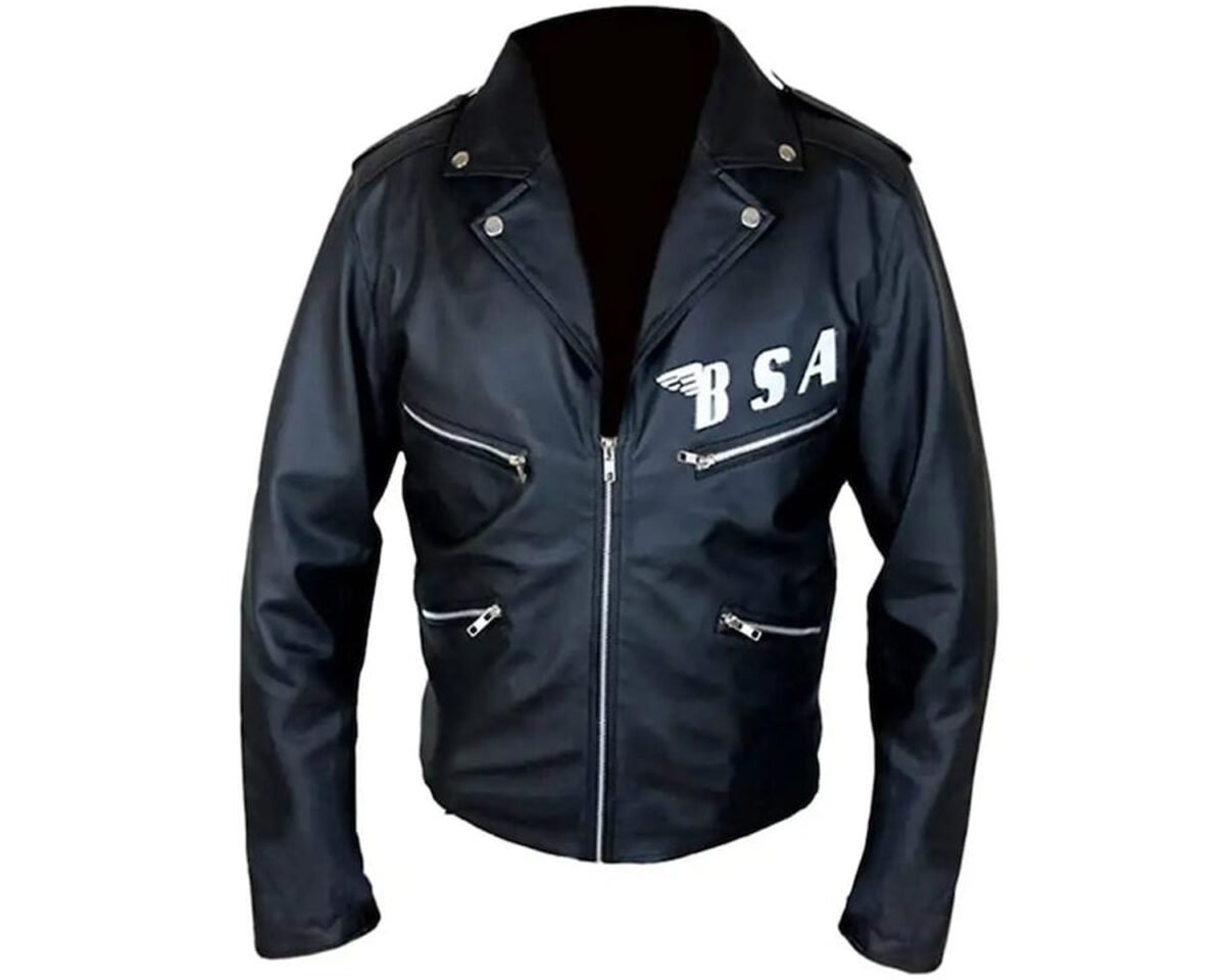 Bsa george michael faith rockers revenge leather jacket