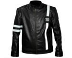 Ben 10 Jacket - Ryan Kelley Alien Force Black Leather Jacket