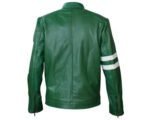 Ben 10 Jacket - Ryan Kelley Alien Force Green Leather Jacket