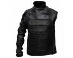 Captain America Jacket - The Winter Soldier Bucky Barnes Leather Jacket