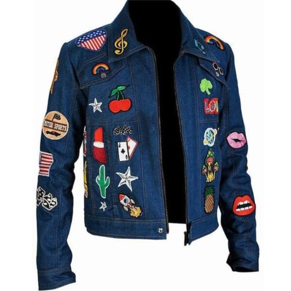 Rocketman Jacket - Elton John Taron Egerton Denim Jacket