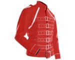 Freddie Mercury Queen Red Leather Jacket