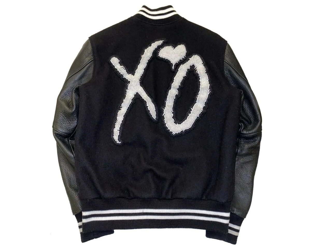 Xo jacket - the weeknd roots xo wool varsity tour jacket