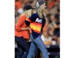 Houston Astros Jacket - 1986 Kate Upton Bomber Blue Jacket