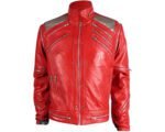 Michael Jackson Jacket – MJ Beat It Red Leather Jacket