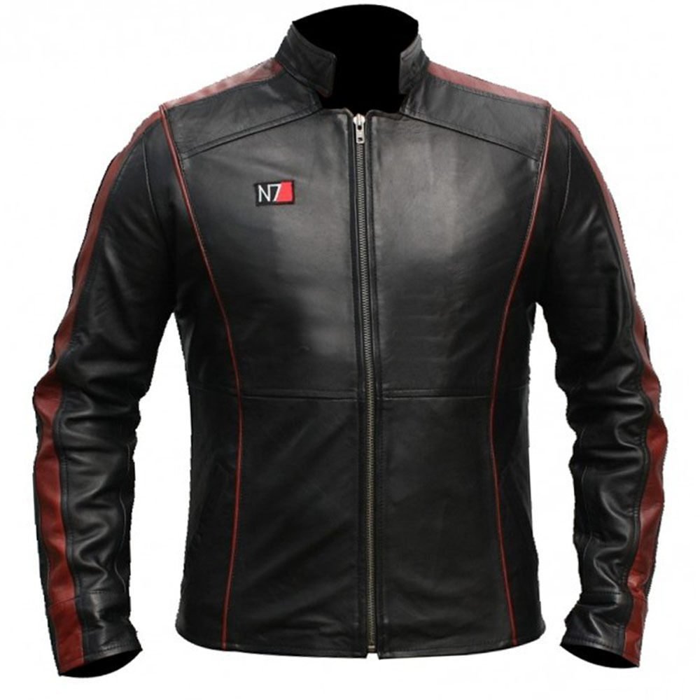 N7 Jacket - Commander Shepard Mass Effect Leather Jacket