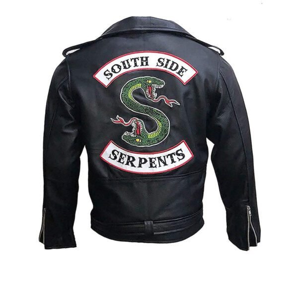 Riverdale Southside Serpents Jacket - Jughead Jones Biker Leather Jacket