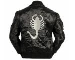 Drive Jacket – Ryan Gosling Scorpion Black Satin Drive Jacket