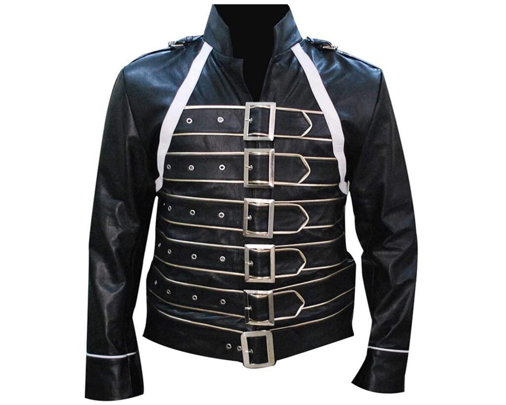 Freddie Mercury Queen Black Leather Jacket