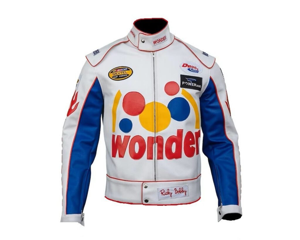 Wonder Jacket - Ricky Bobby Talladega Nights Leather Jacket