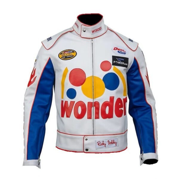 Wonder Jacket - Ricky Bobby Talladega Nights Leather Jacket