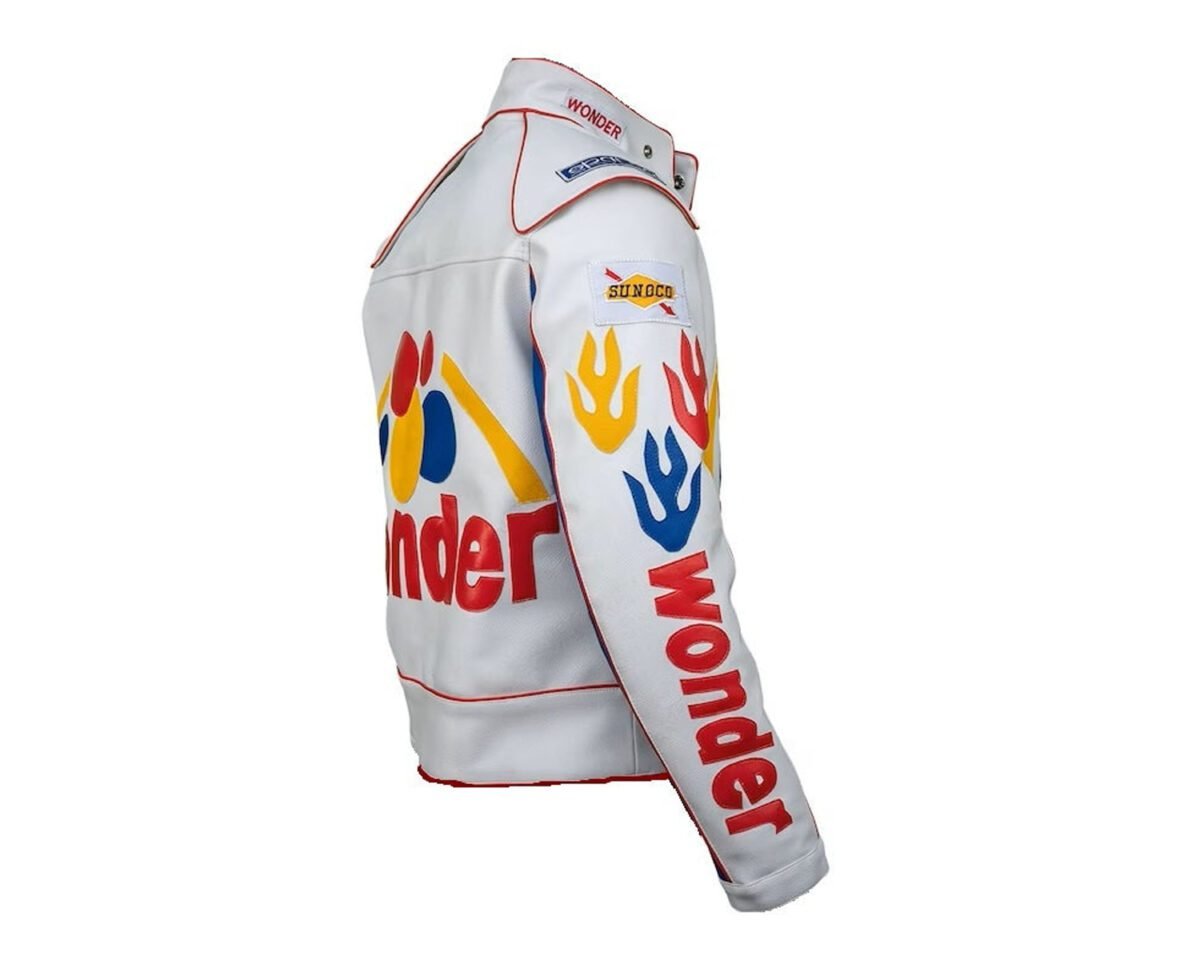 Wonder jacket - ricky bobby talladega nights leather jacket