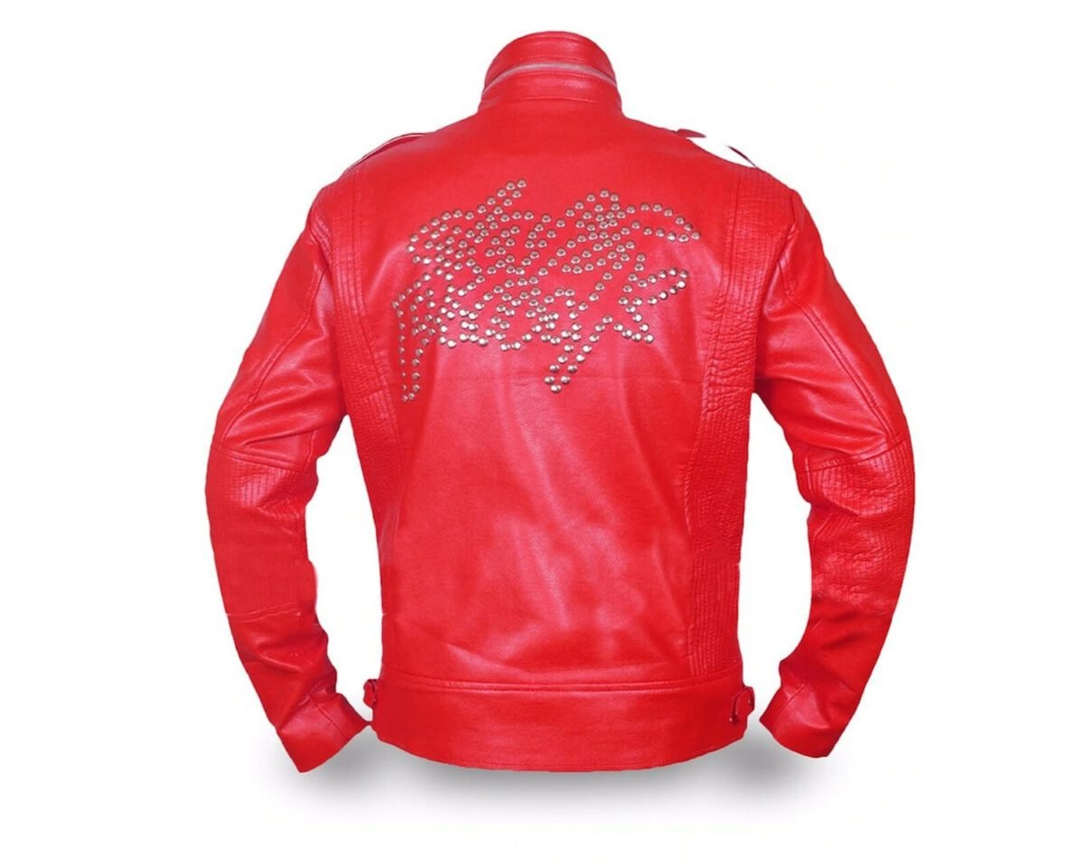 Daft punk electroma red leather jacket