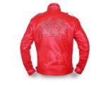 Daft Punk Electroma Red Leather Jacket