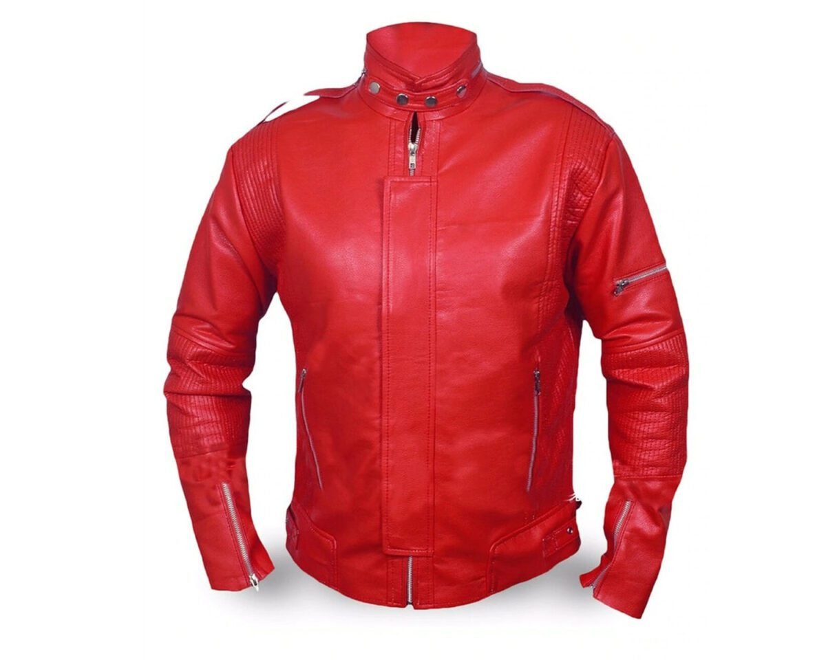 Daft punk electroma red leather jacket