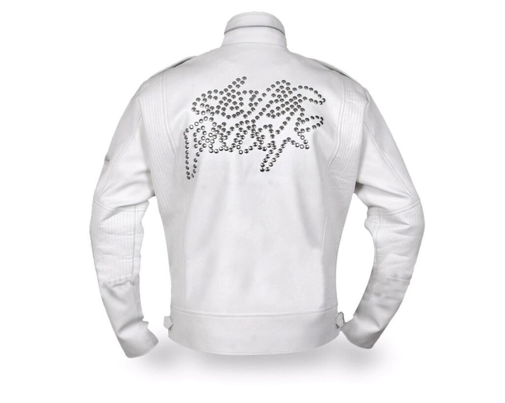 Daft Punk Electroma White Leather Jacket