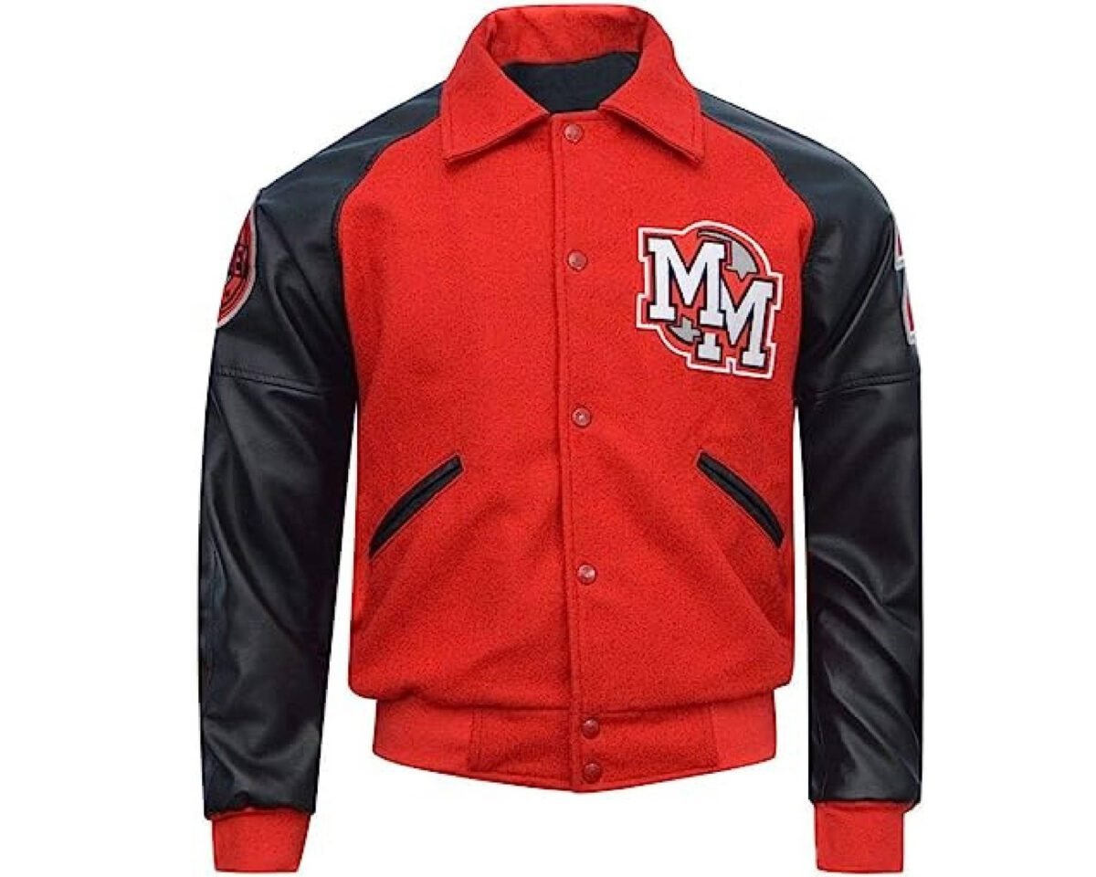 Michael jackson mickey mouse varsity jacket