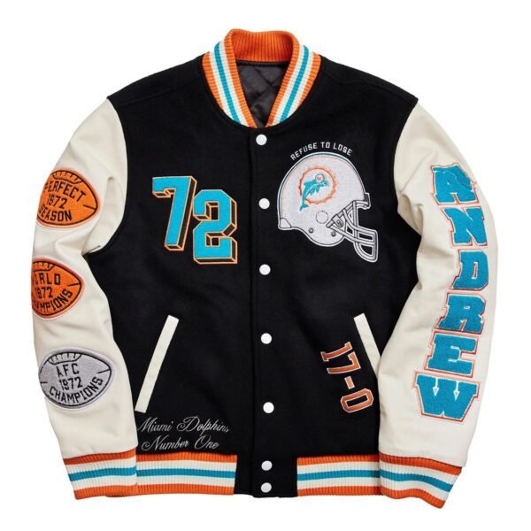 Miami Dolphins Varsity Jacket