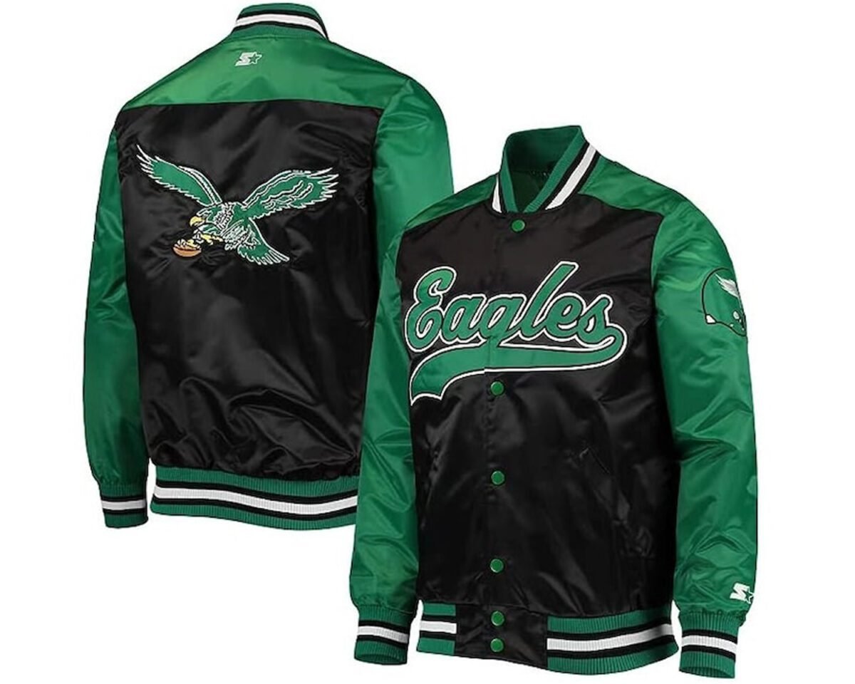 Renegade philadelphia eagles varsity jacket