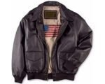 A2 Aviator Air Force Pilot Flight Bomber Leather Jacket