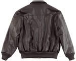 A2 Aviator Air Force Pilot Flight Bomber Leather Jacket