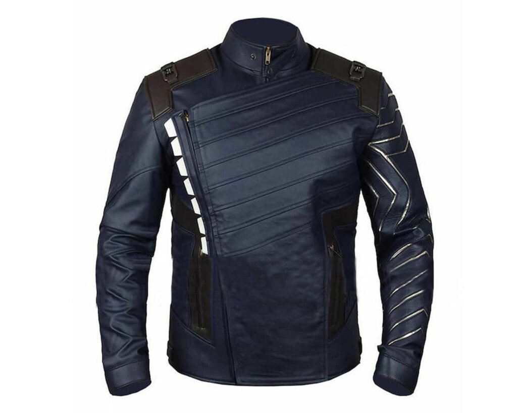 Bucky Barnes Avengers Infinity War Leather Jacket