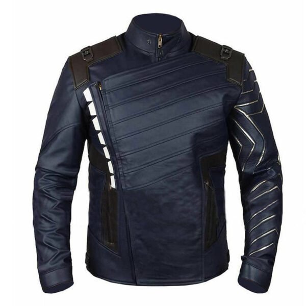 Bucky Barnes Avengers Infinity War Leather Jacket