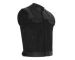 Cordura Biker Waistcoat SOA Style Leather Vest