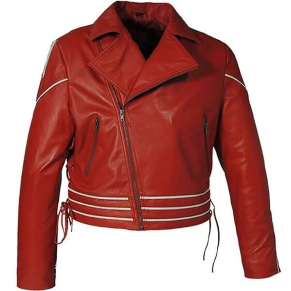 Freddie Mercury Red Leather Jacket