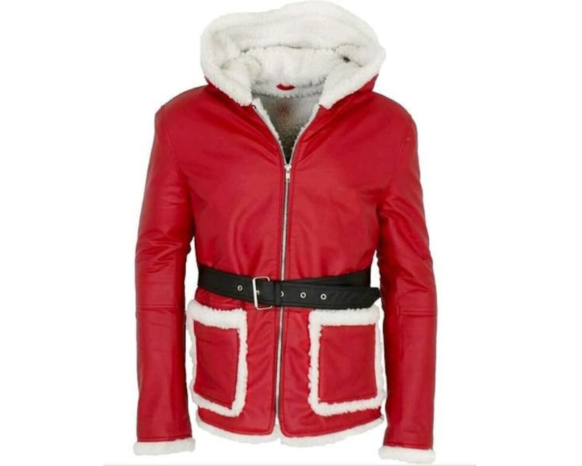 Christmas santa claus hooded jacket