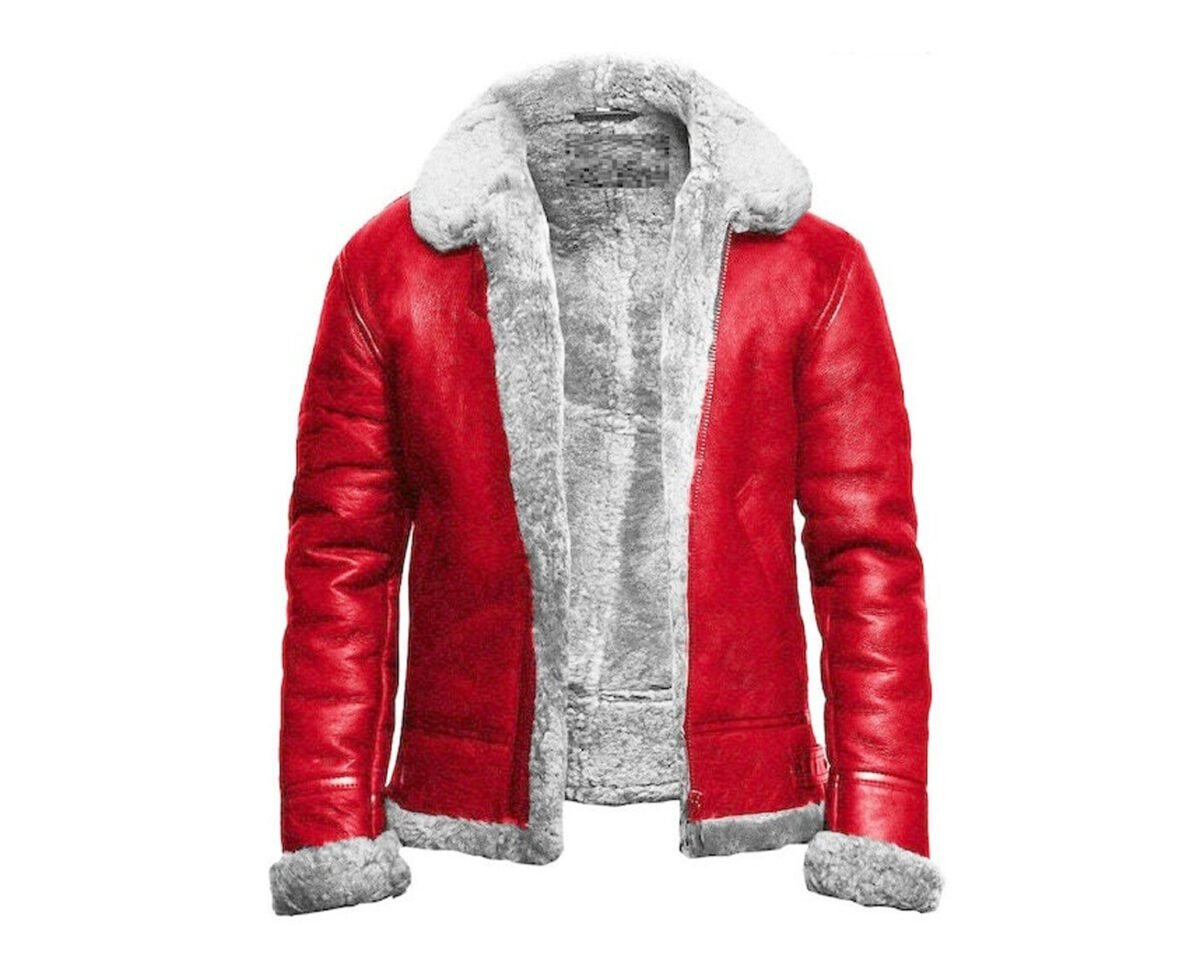 Christmas holiday red a2 bomber jacket