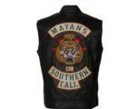 Angel Reyes Mayans M.C Biker Leather Vest