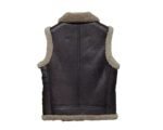 B3 Bomber Vest - RAF Aviator Flying Pilot Leather Vest