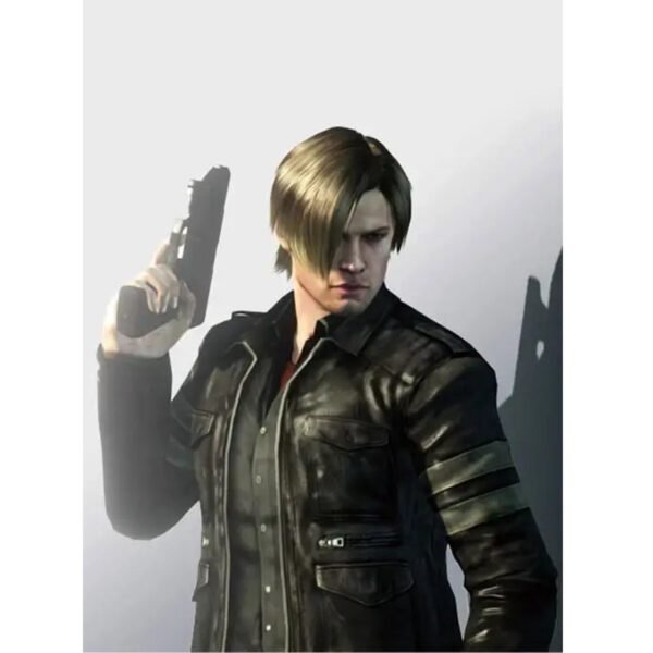 Resident Evil 6 Leon Kennedy Leather Jacket