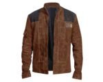 Solo A Star Wars Story Han Solo Brown Suede Leather Jacket