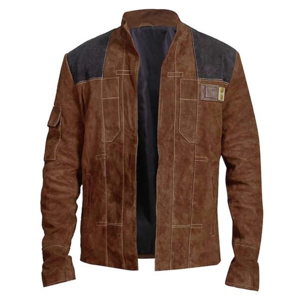 Solo A Star Wars Story Han Solo Brown Suede Leather Jacket