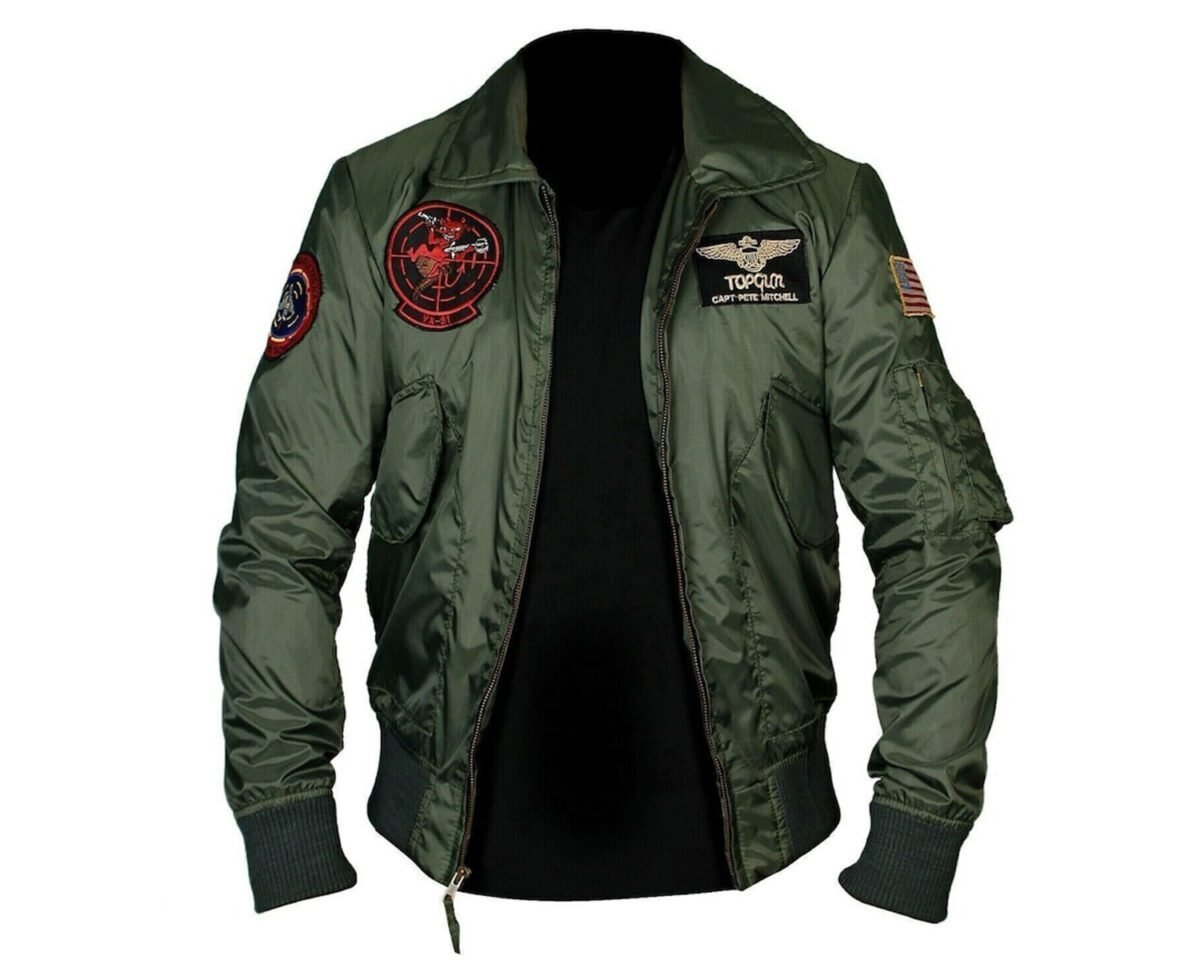 Tom cruise top gun maverick bomber jacket