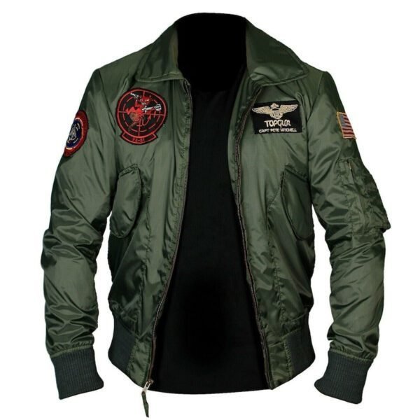 Tom Cruise Top Gun Maverick Bomber Jacket