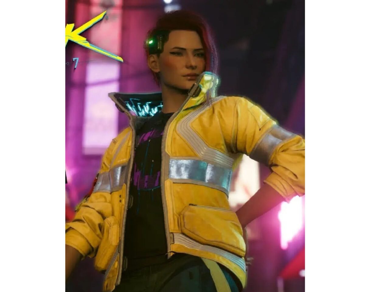 Cyberpunk 2077 edgerunners lucy yellow jacket