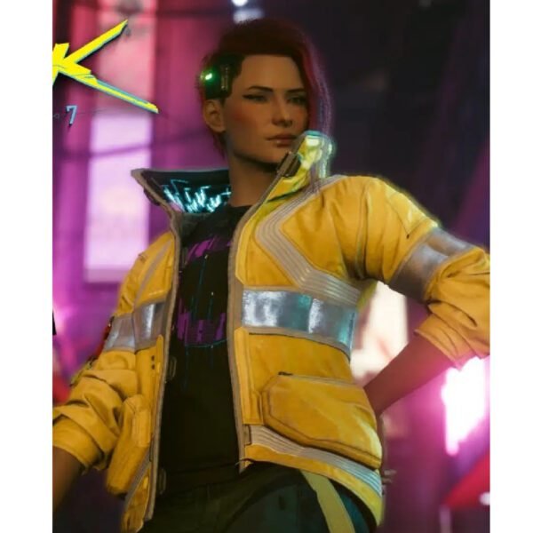 Cyberpunk 2077 Edgerunners Lucy Yellow Jacket