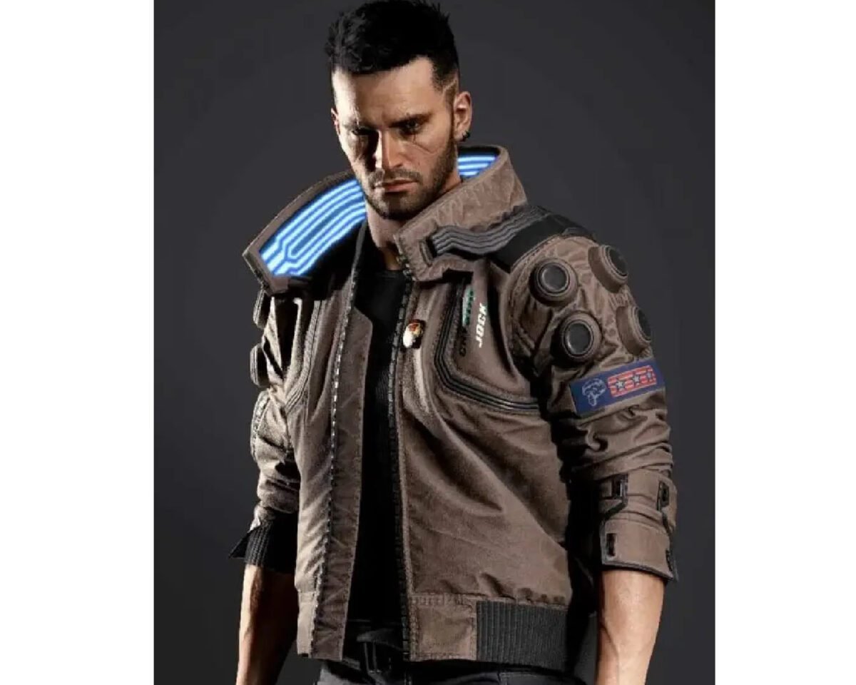 Cyberpunk 2077 edgerunners samurai bomber jacket