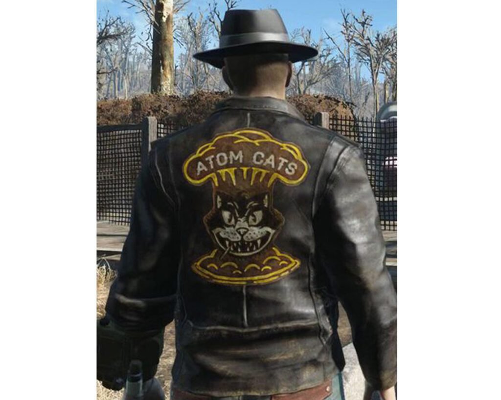 Atom Cats Fallout 4 Leather Jacket