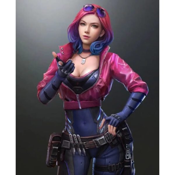 Cyberpunk 2077 Kira Madroxx Pink Jacket