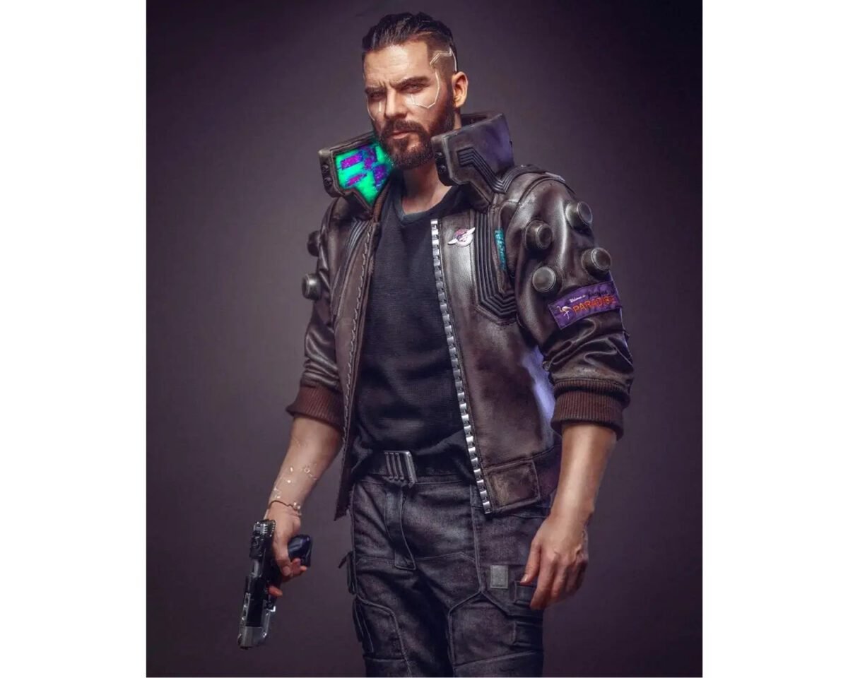 Cyberpunk 2077 samurai bomber jacket