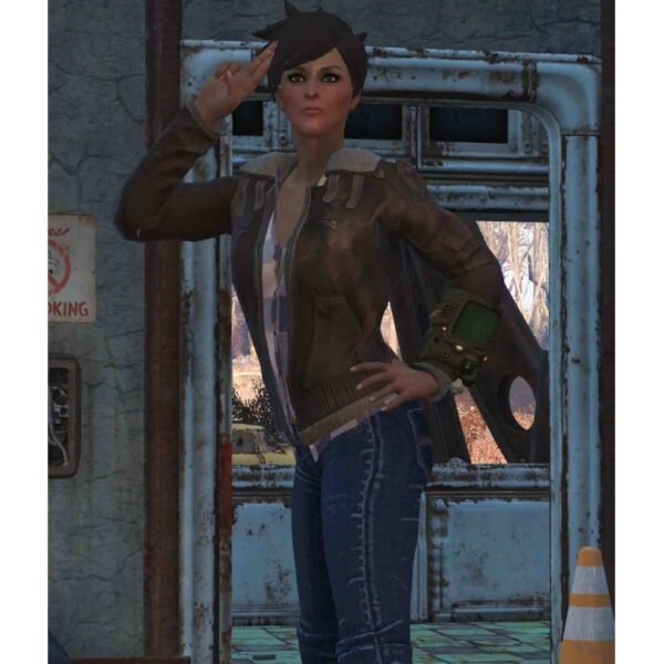 Fallout 4 76 Tracer Leather Jacket