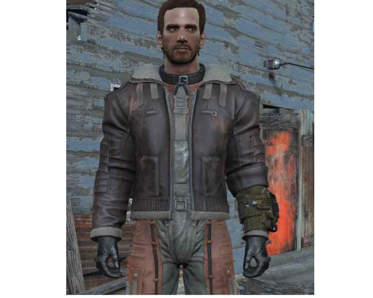 Fallout 4 armor bomber leather jacket 5 scaled