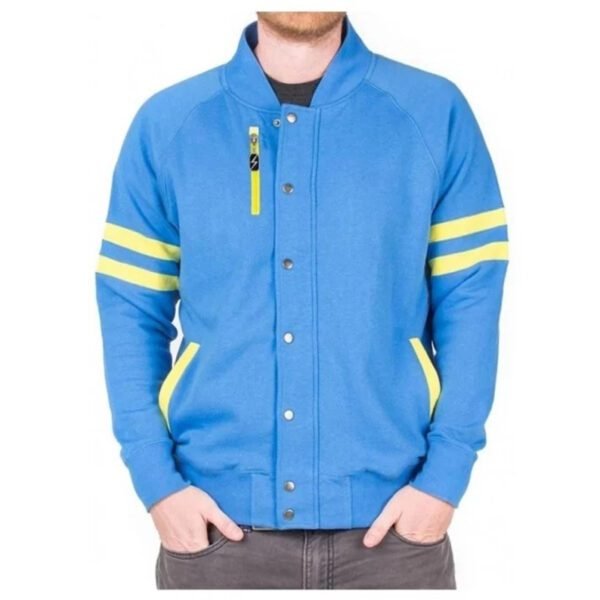 Fallout 4 Vault Blue Bomber Jacket